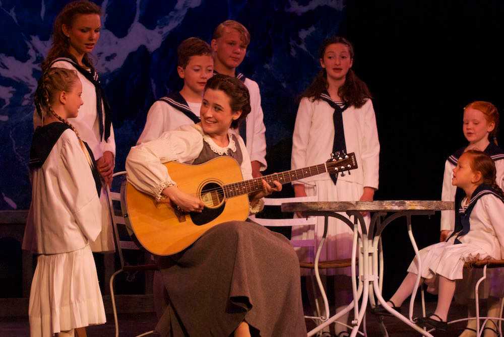 Sam as Maria in The Sound of Music